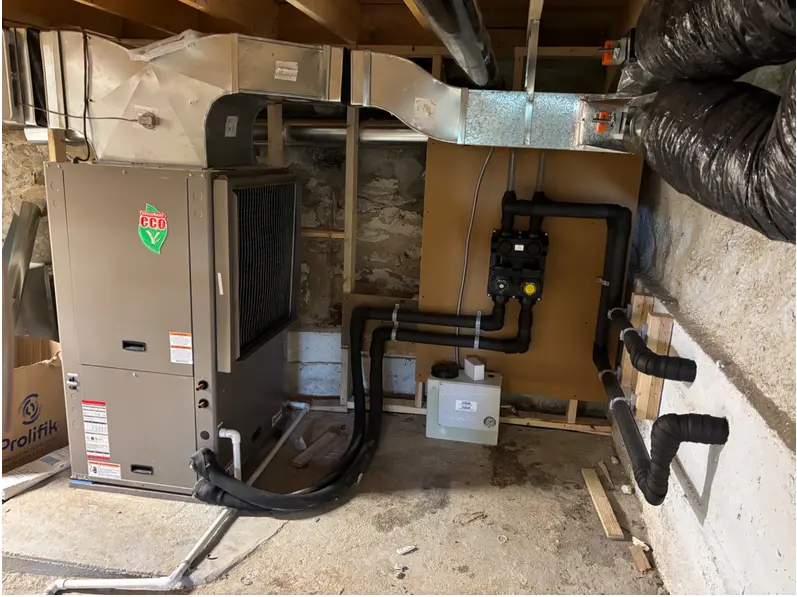 Installation géothermique résidentielle